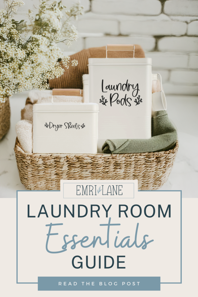 Laundry Room Essentials- laundry pod holder